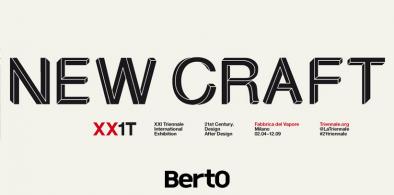 BertO at the exhibition New Craft - XXI Triennale in Milan