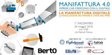 Manufacture 4.0 and the BertO case study in Treviso.