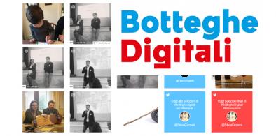 Filippo Berto meets the finalists of Botteghe Digitali