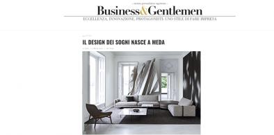 The design Made in Meda by BertO on the Business&Gentlemen web site