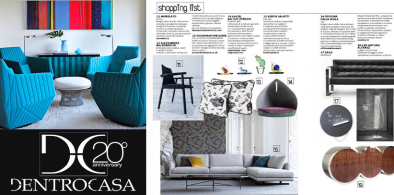 The new Dee Dee sofa by BertO is the protagonist of DentroCasa’s shopping list