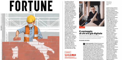 BertO’s online business in the magazine Fortune Italia