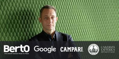 berto, google and campari speak to the students at the università cattolica