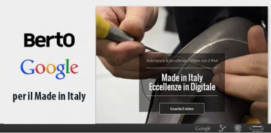 Made in Italy promoted by BertO and Google