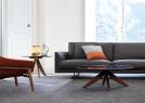 Circus Marquinia coffee tables with Dee Dee sofa in leather - BertO