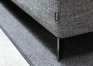Time Break designer corner sofa steel leg - BertO