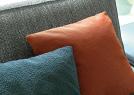 Detail of Time Break modular sofa cushions - BertO