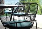 Jackie outdoor chair with armrests - BertO Outdoor furniture 
