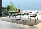 Stainless steel structure outdoor chair - BertO Outdoor furniture 
