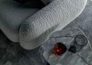 Iggy modern fabric sofa armrest - BertO