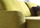 Iggy Home Cinema Sofa in Dorian Lime Fabric - BertO