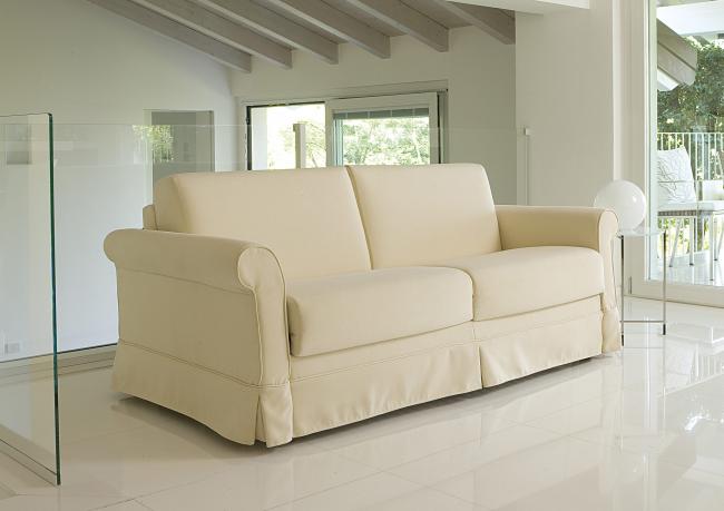 Alba B Sofa Bed With Skirt - Berto Salotti