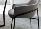 Design chair Jackie backrest detail - BertO Salotti