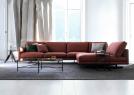 Sofa with reversible peninsula cm L.361 x P.234 x H.81 - BertO